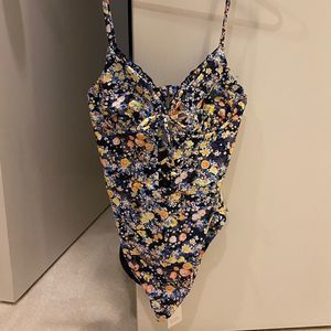 Red Carter One Piece Swimsuit